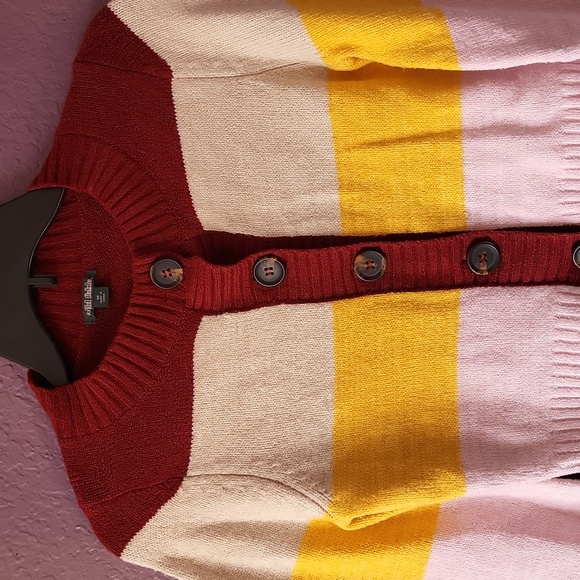 Wild Fable Multicolor Sweater - Picture 3 of 10